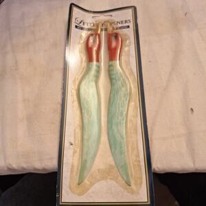 Vintage Pair Duck Letter Openers Bird Collection Durable Plastic